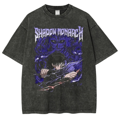 Unisex Anime Inspired Vintage T-Shirt
