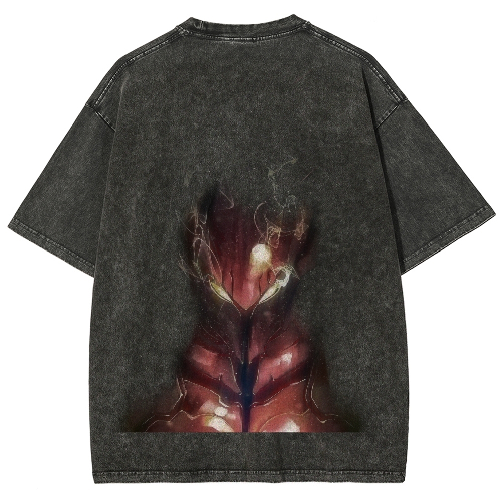 solo leveling Unisex Fit Washed T-Shirt 2501009733