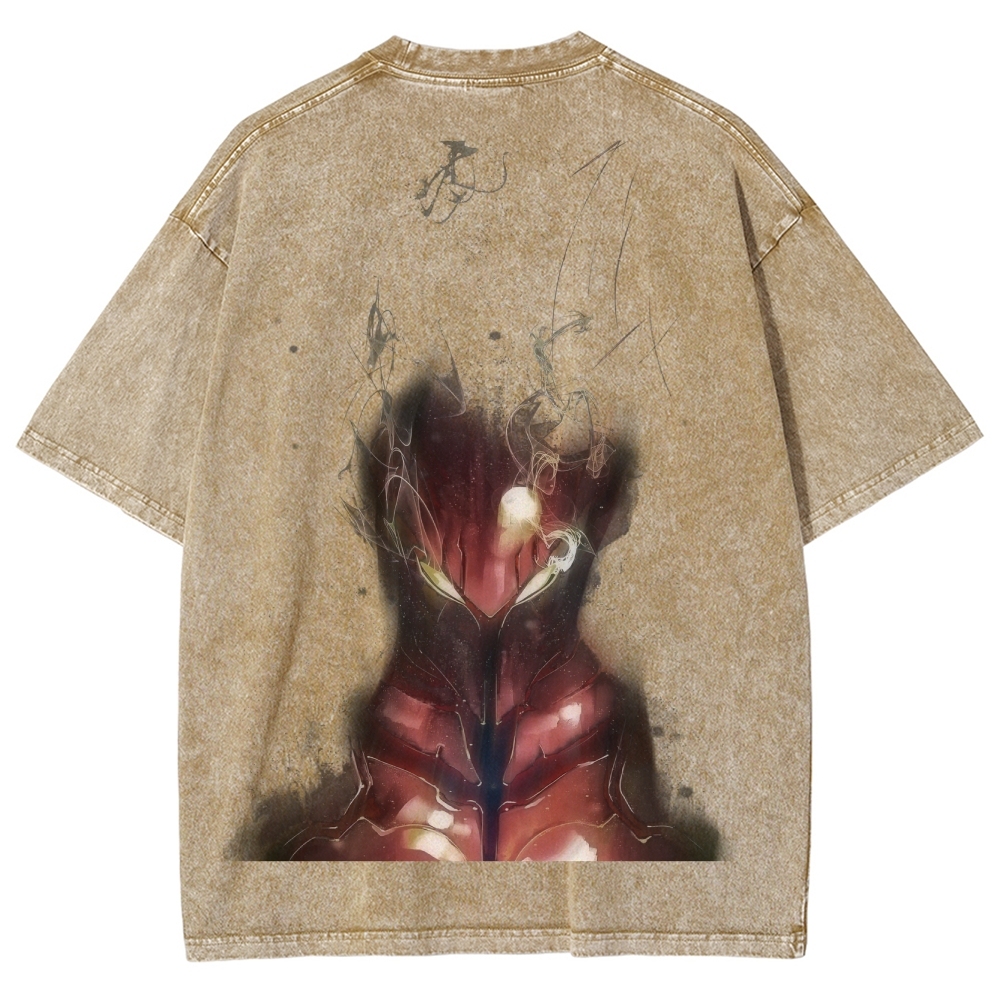 solo leveling Unisex Fit Washed T-Shirt 2501009733