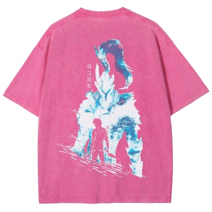 solo leveling Unisex Fit Washed T-Shirt