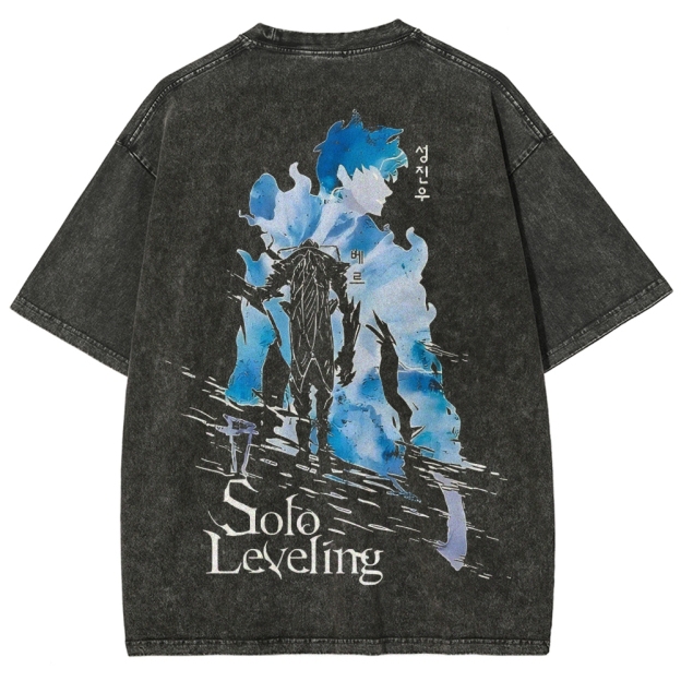 solo leveling Unisex Fit Washed T-Shirt