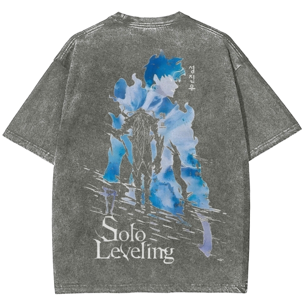 solo leveling Unisex Fit Washed T-Shirt