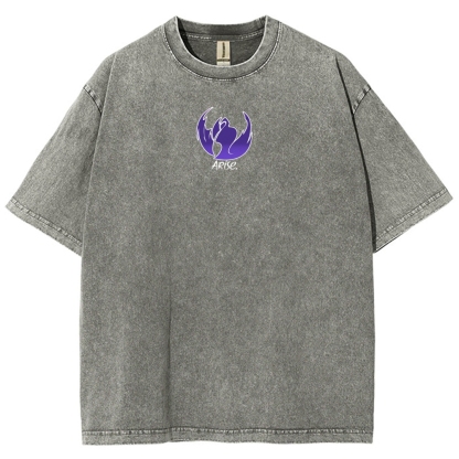 Solo-Leveling Ahjin Guild Steeetwear Washed T-Shirt