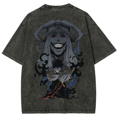 solo leveling Unisex Fit Washed T-Shirt