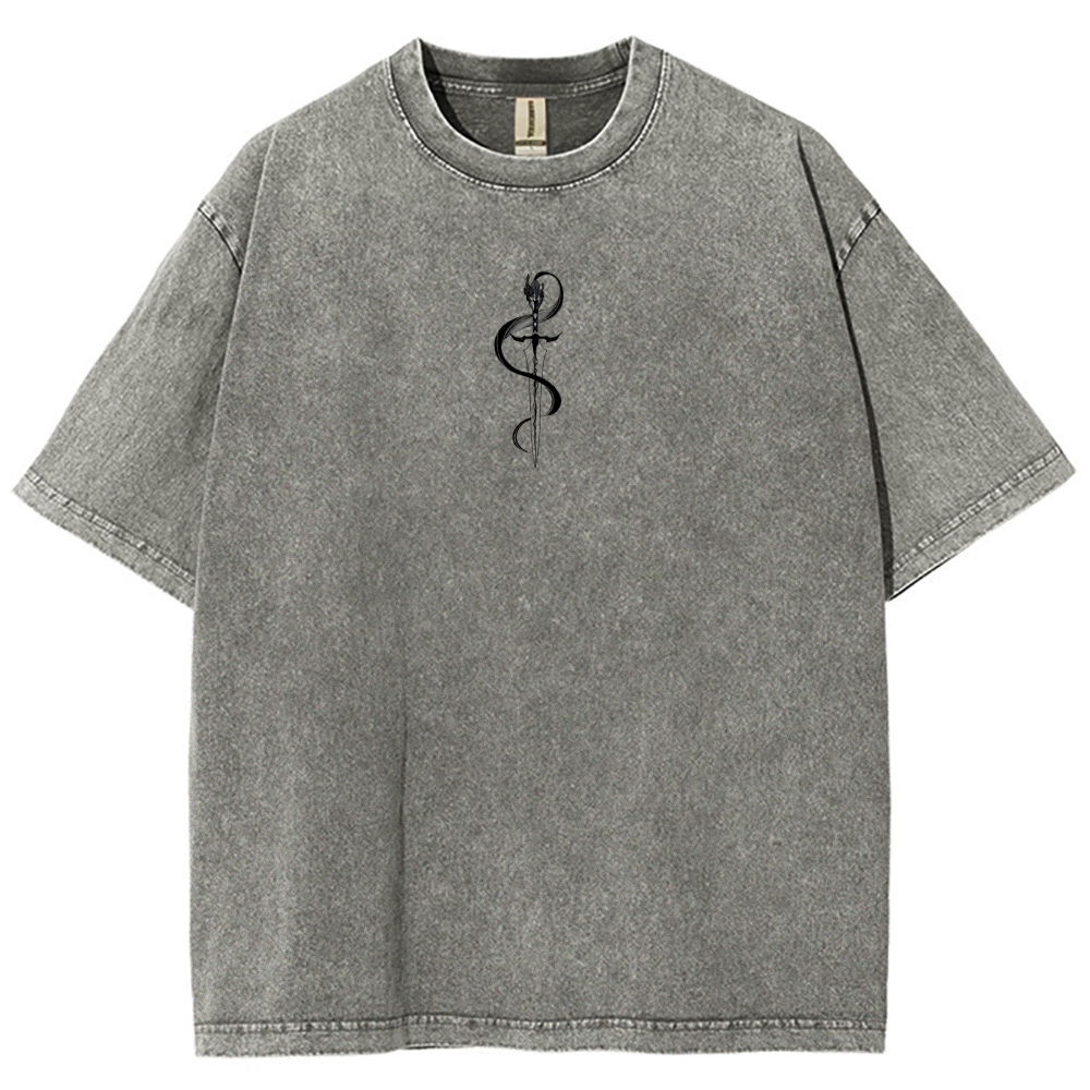solo leveling Unisex Fit Washed T-Shirt