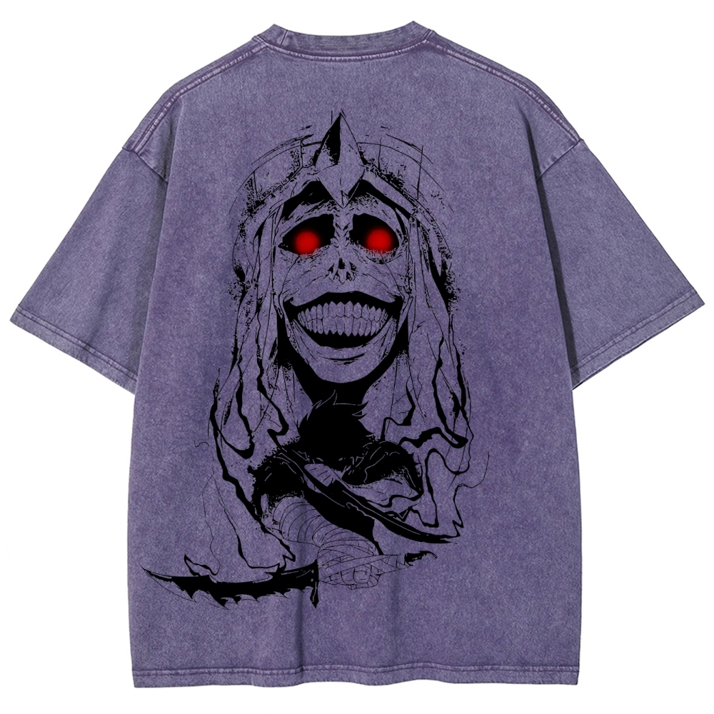 solo leveling Unisex Fit Washed T-Shirt