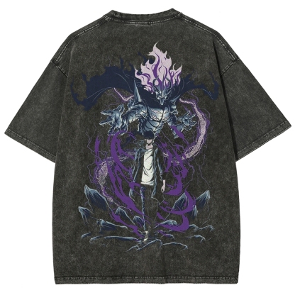 Unisex Anime Inspired Vintage T-Shirt