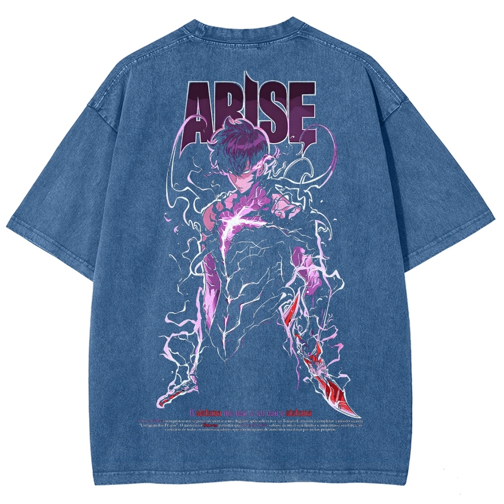 Unisex Anime Inspired Vintage T-Shirt