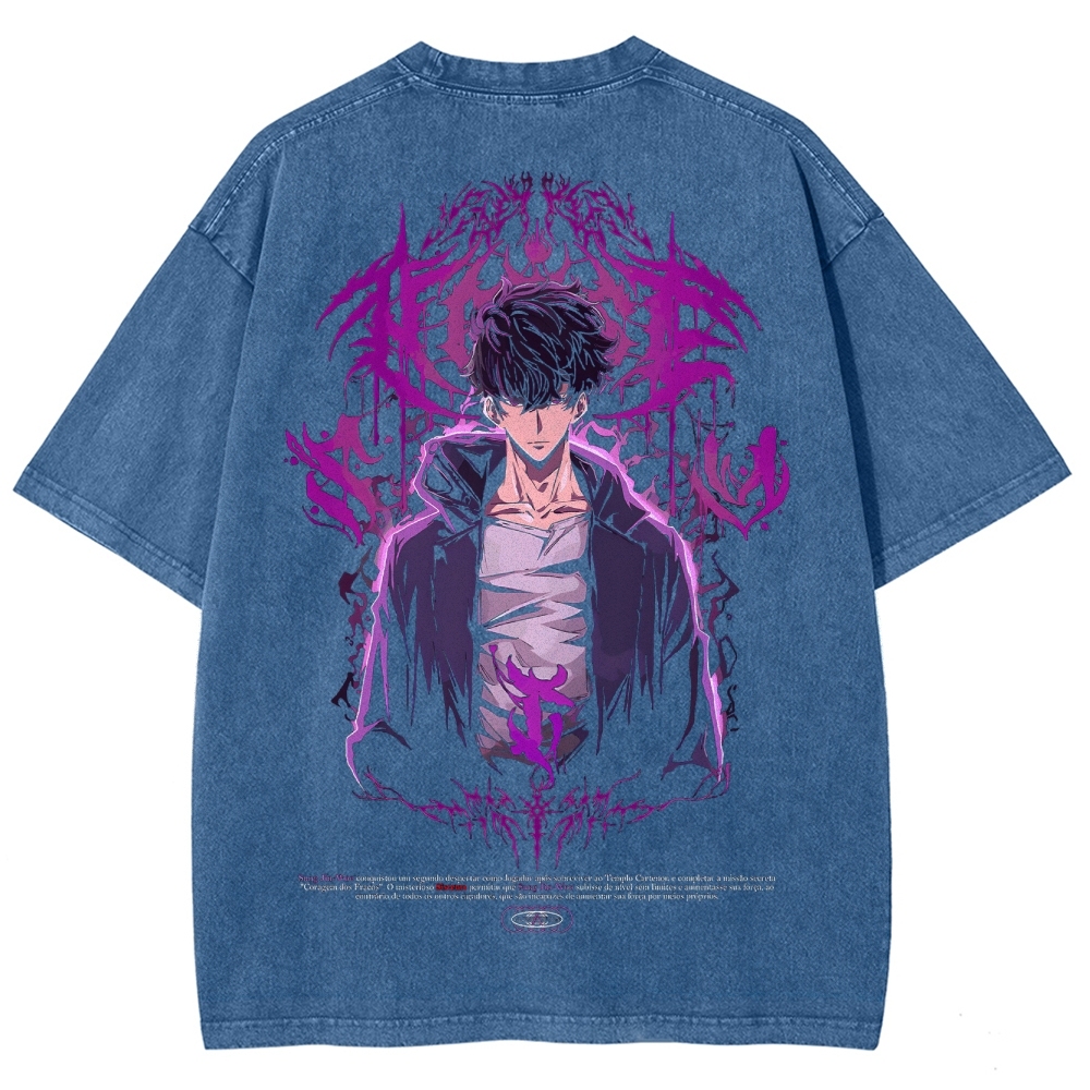 Unisex Anime Inspired Vintage T-Shirt