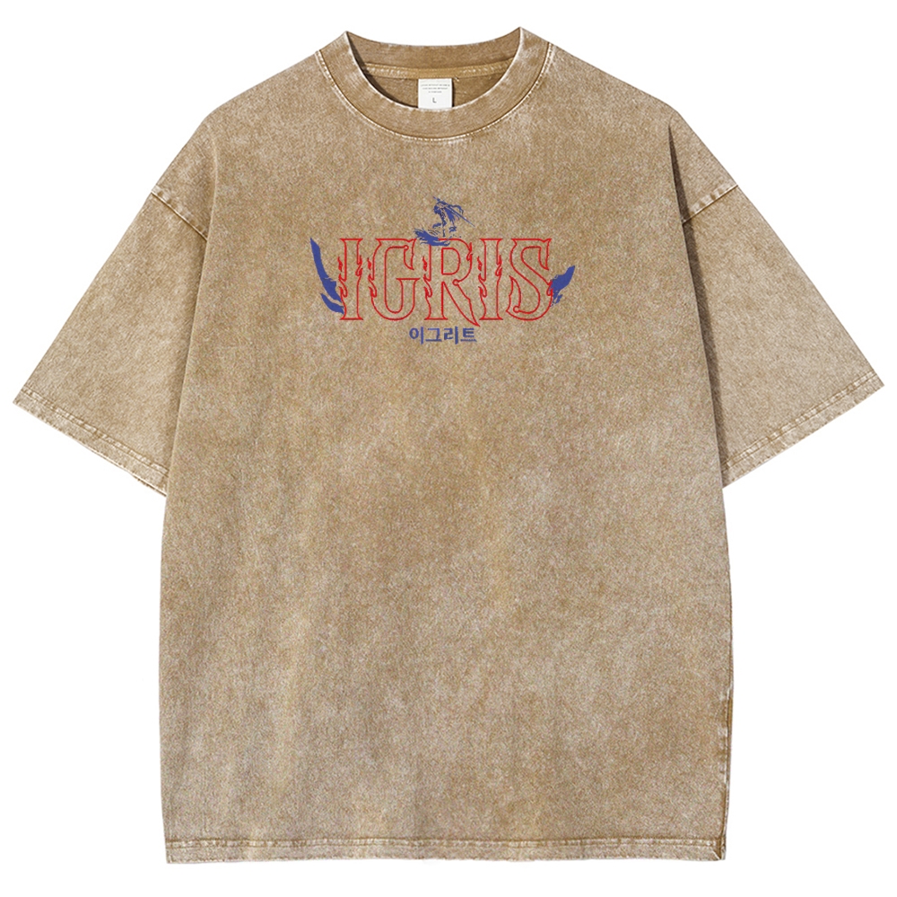 Solo Leveling Unisex Fit Washed T-Shirt