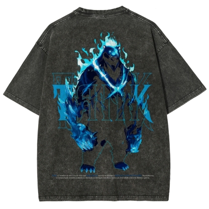 Unisex Anime Inspired Vintage T-Shirt