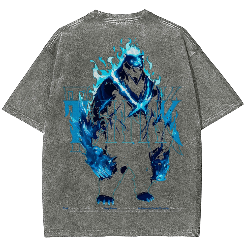 Unisex Anime Inspired Vintage T-Shirt