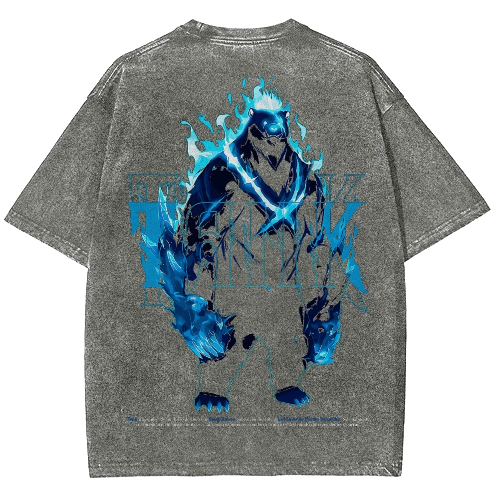 Unisex Anime Inspired Vintage T-Shirt