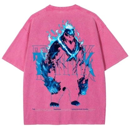 Unisex Anime Inspired Vintage T-Shirt