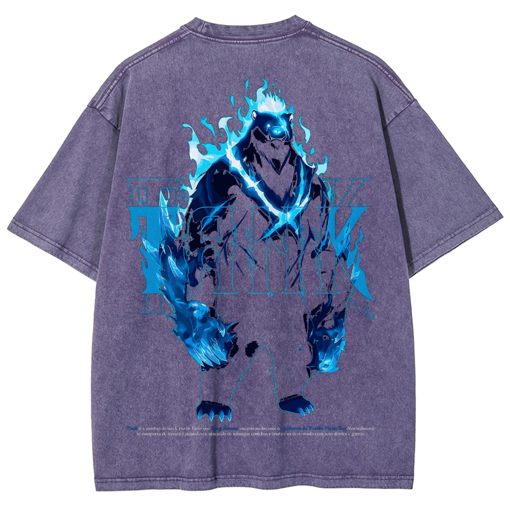 Unisex Anime Inspired Vintage T-Shirt