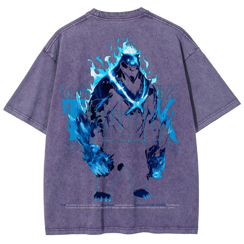 Unisex Anime Inspired Vintage T-Shirt