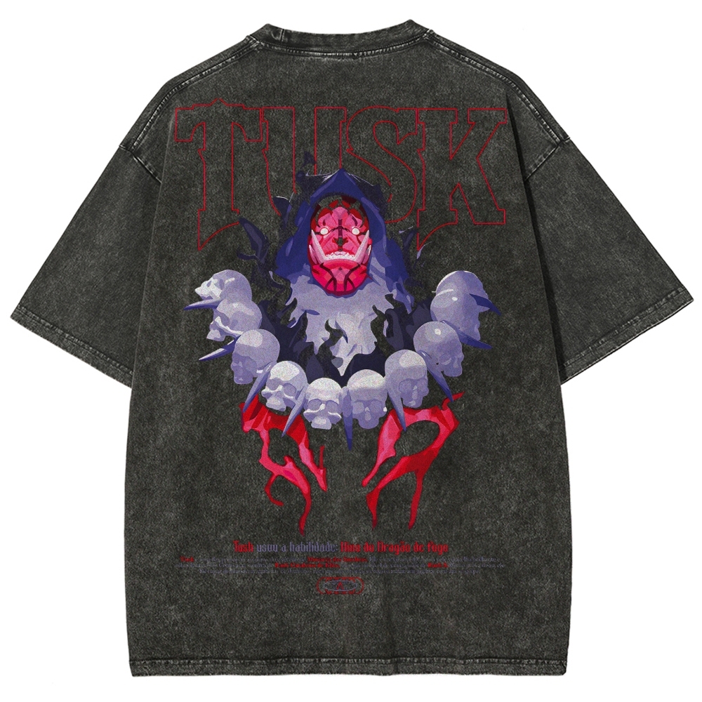 Unisex Anime Inspired Vintage T-Shirt