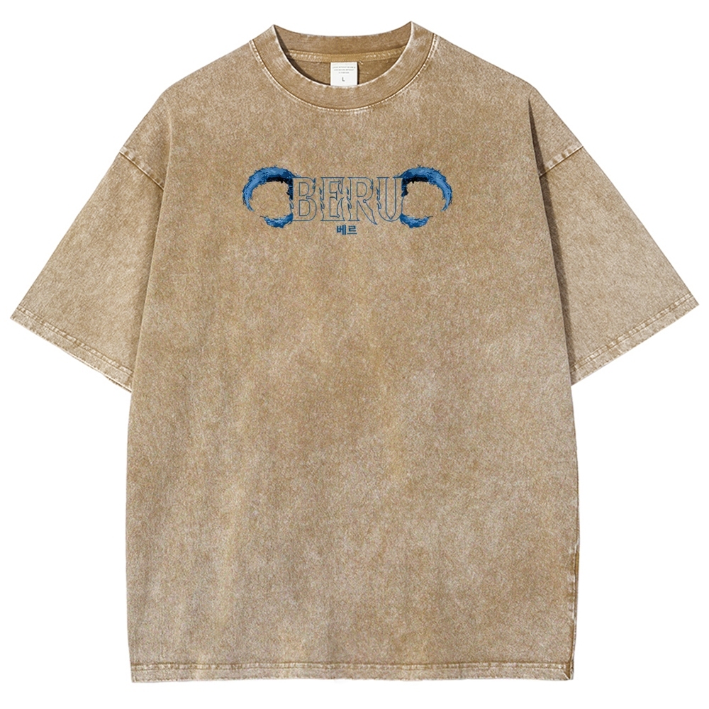 Solo Leveling Unisex Fit Washed T-Shirt
