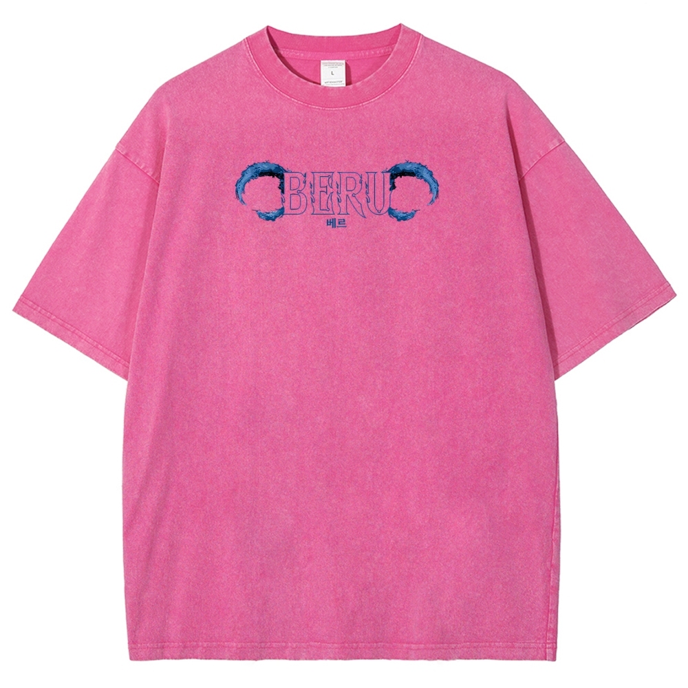Solo Leveling Unisex Fit Washed T-Shirt