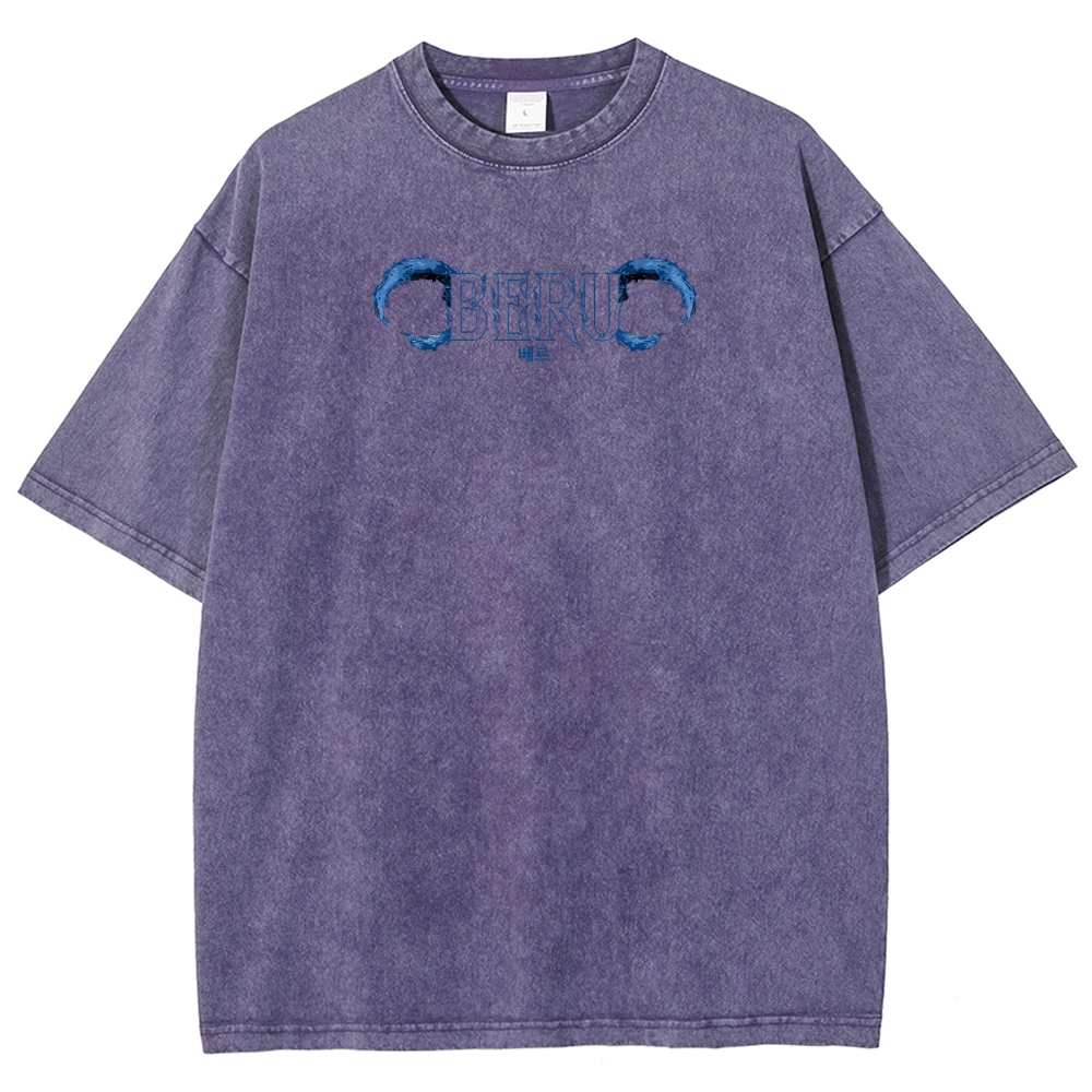 Solo Leveling Unisex Fit Washed T-Shirt