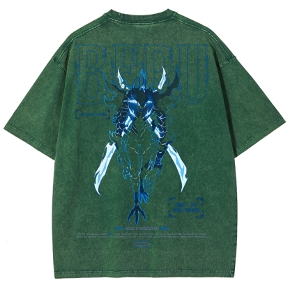 Solo Leveling Unisex Fit Washed T-Shirt