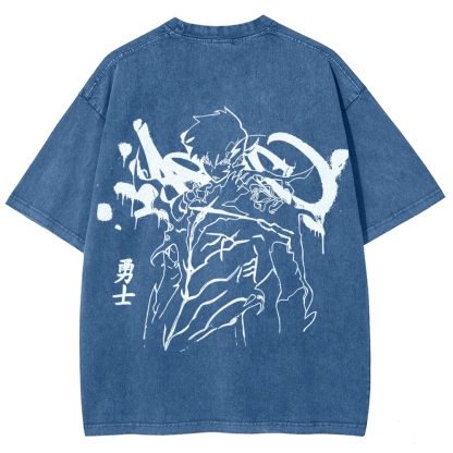 Unisex Anime Inspired Vintage T-Shirt