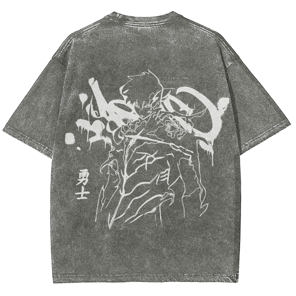 Unisex Anime Inspired Vintage T-Shirt