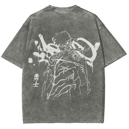 Unisex Anime Inspired Vintage T-Shirt