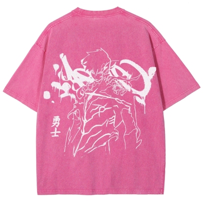 Unisex Anime Inspired Vintage T-Shirt