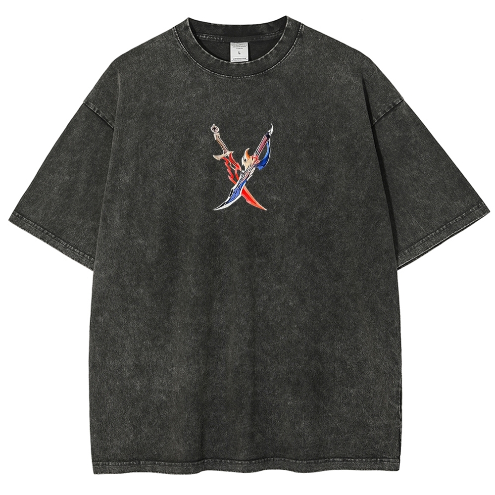 Unisex Anime Inspired Vintage T-Shirt