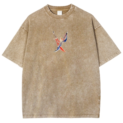 Unisex Anime Inspired Vintage T-Shirt