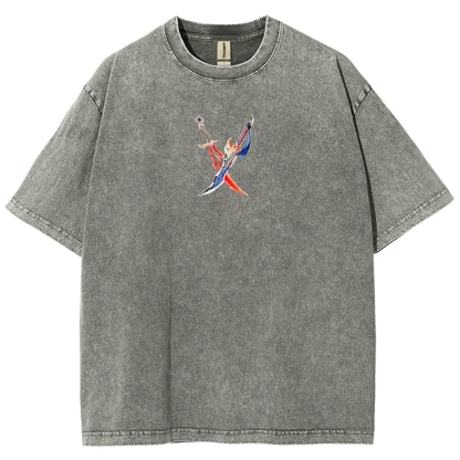Unisex Anime Inspired Vintage T-Shirt