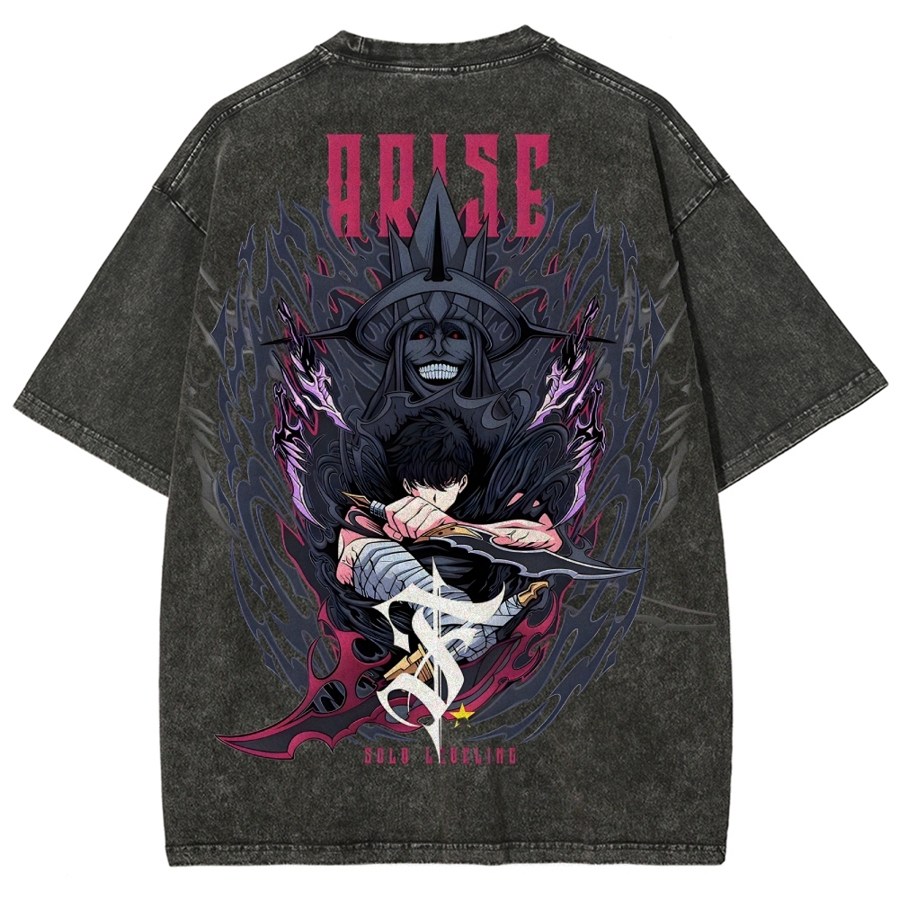 Unisex Anime Inspired Vintage T-Shirt