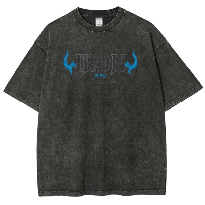 Solo Leveling Unisex Fit Washed T-Shirt