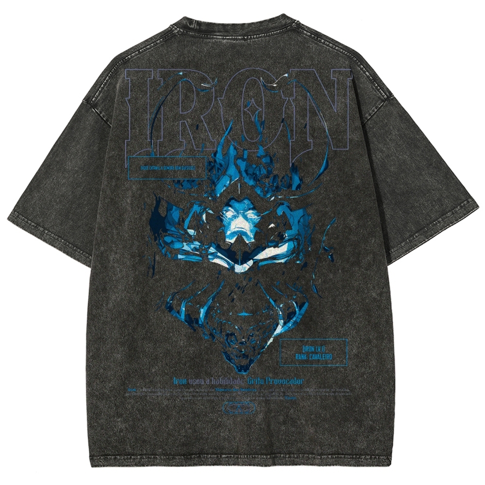 Solo Leveling Unisex Fit Washed T-Shirt