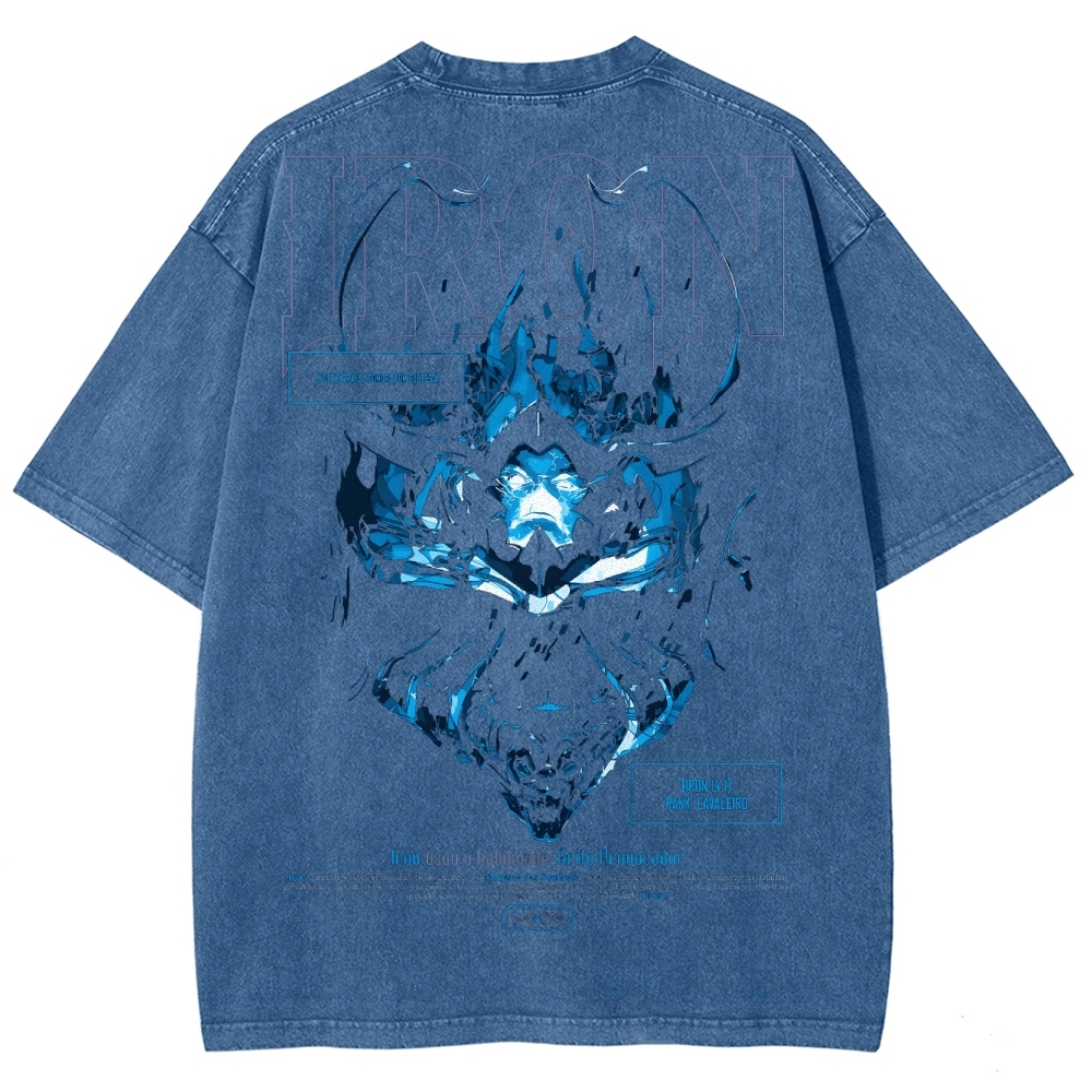 Solo Leveling Unisex Fit Washed T-Shirt