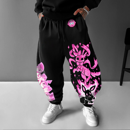 Unisex Casual Anime Streetwear Pants