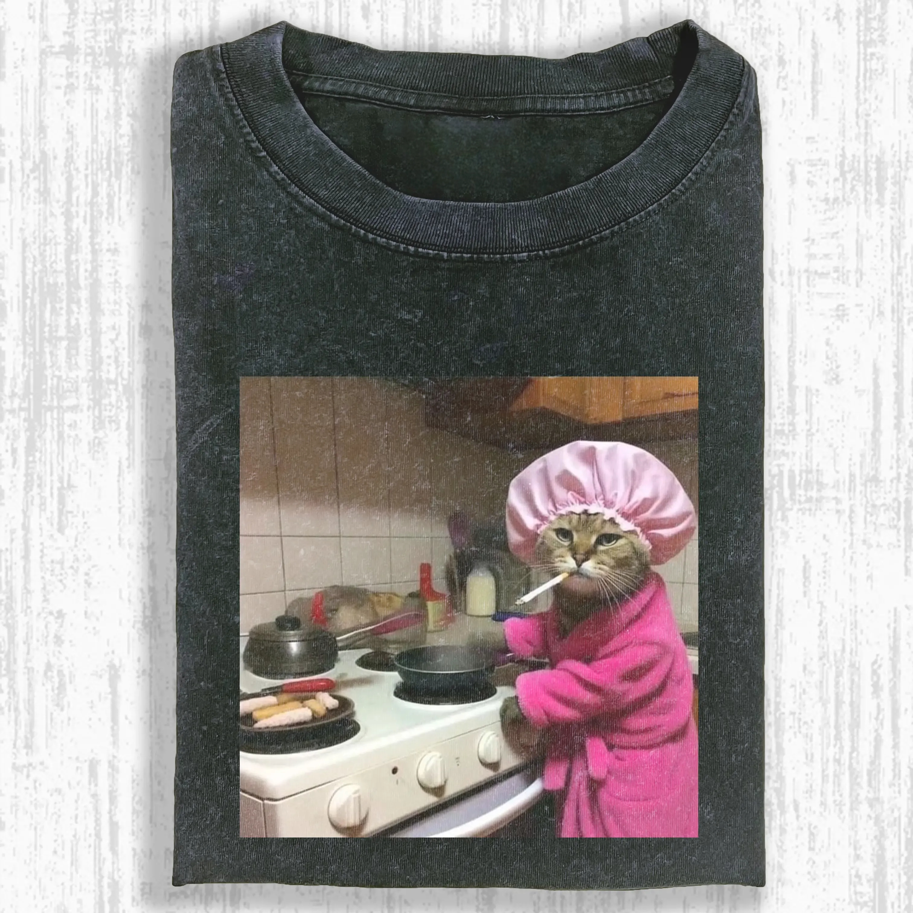 WACKY CAT T-SHIRT