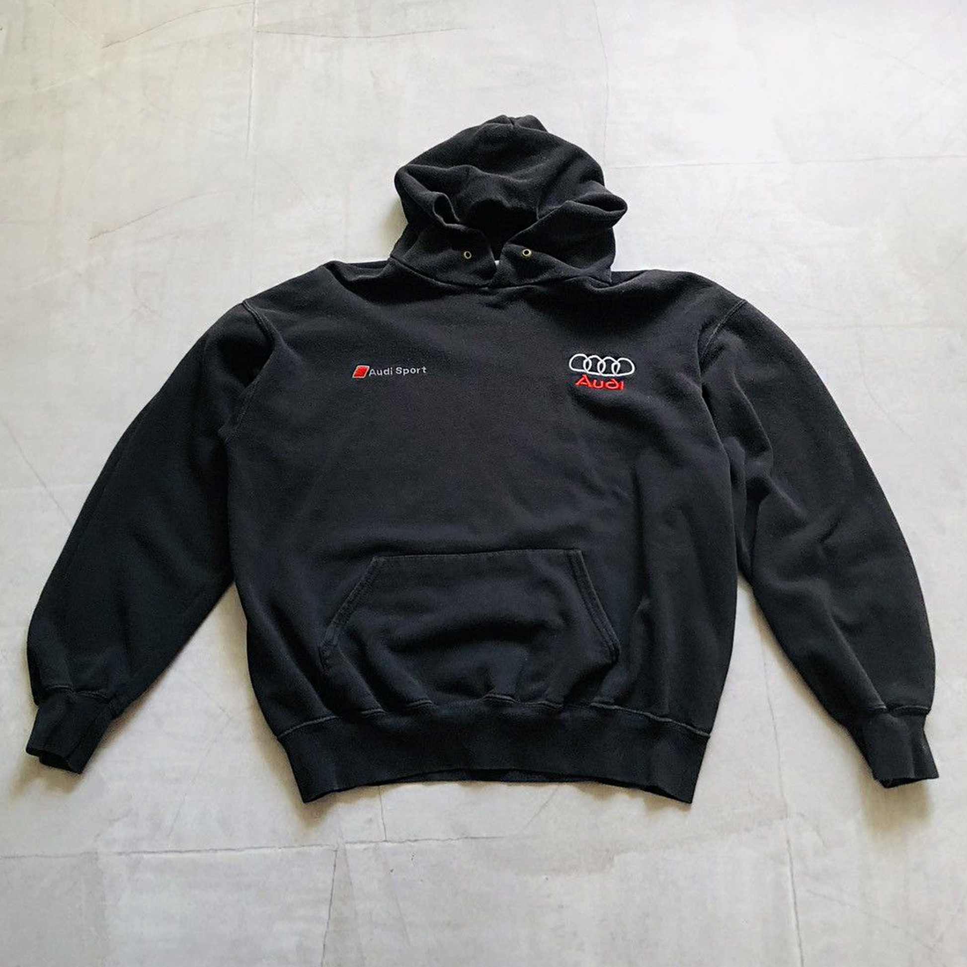 Unisex Vintage Oversized Racing Embroidered Hoodie