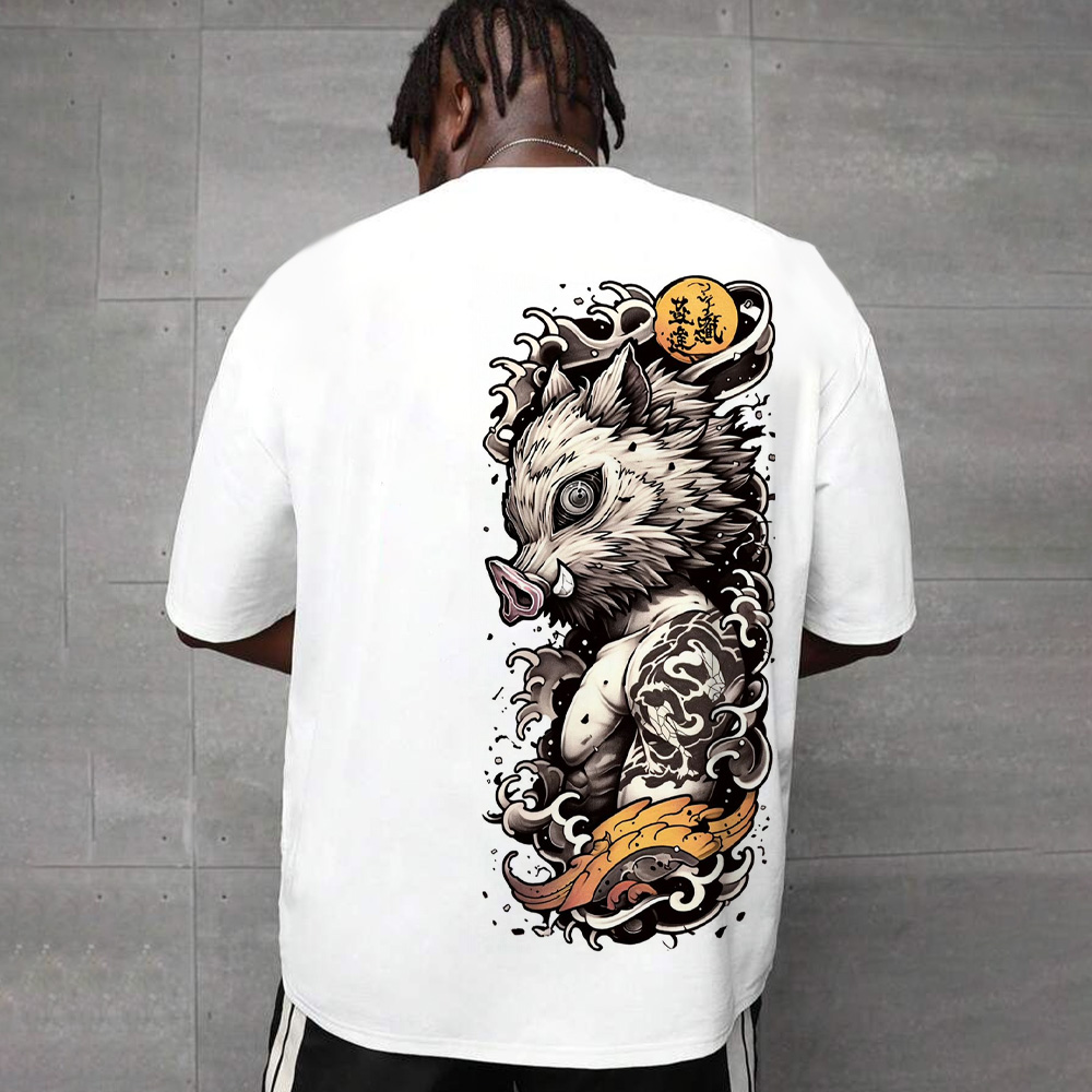 Unisex Anime Inspired Vintage T-Shirt