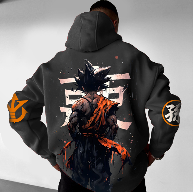 Unisex Anime Graphic Streetwear Vintage Hoodie