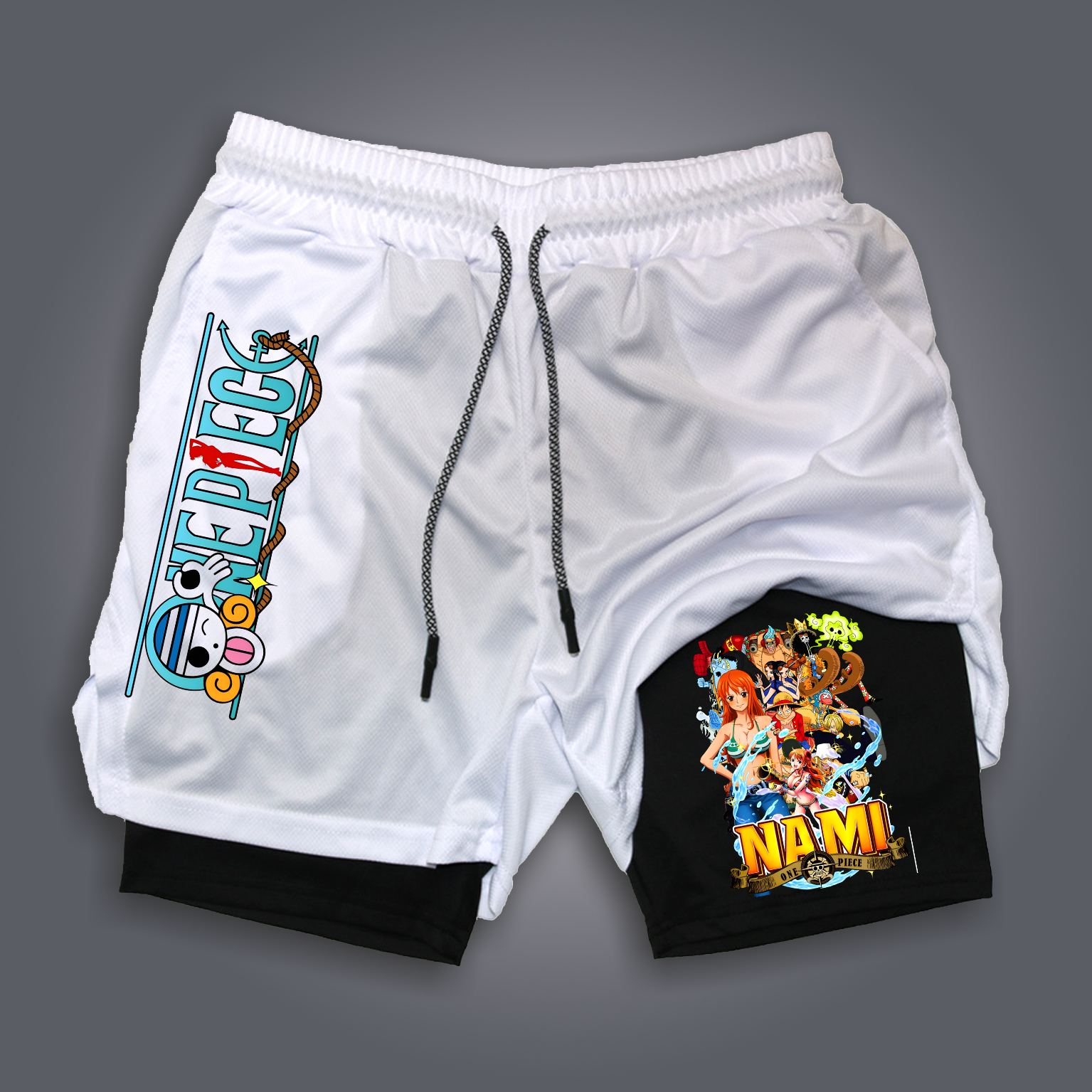 Unisex One Piece Anime Shorts