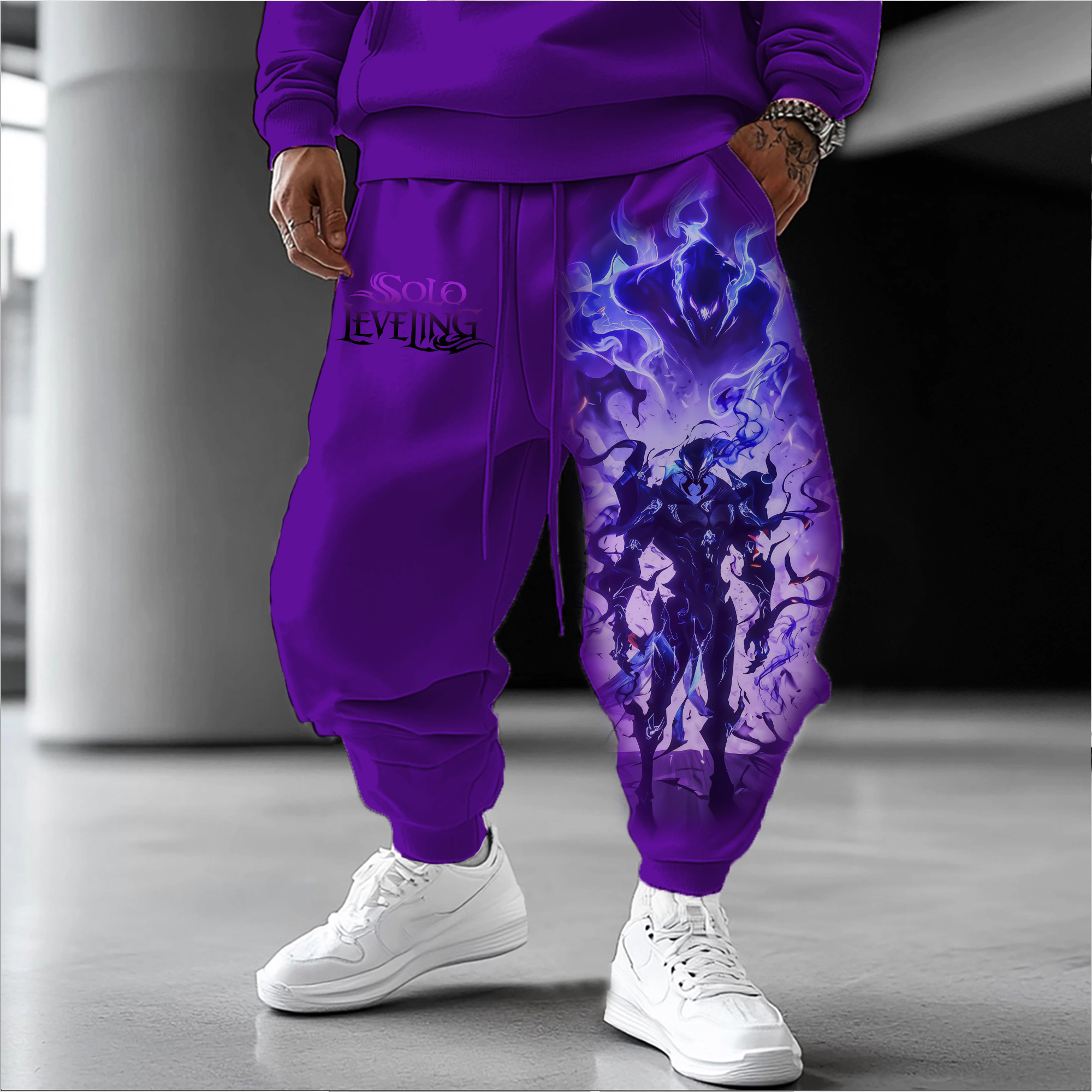 Unisex Casual Anime Streetwear Pants