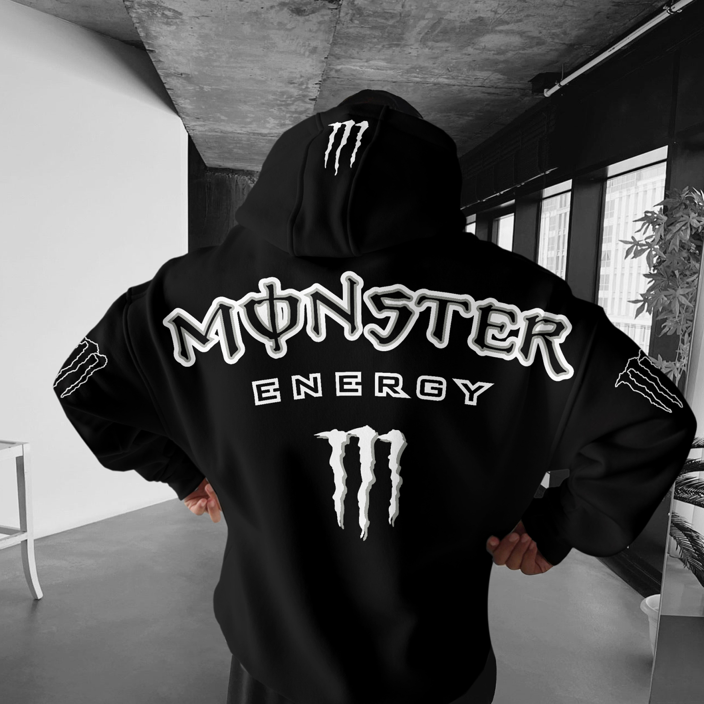 Oversize Energy Drink Style Hoodie
