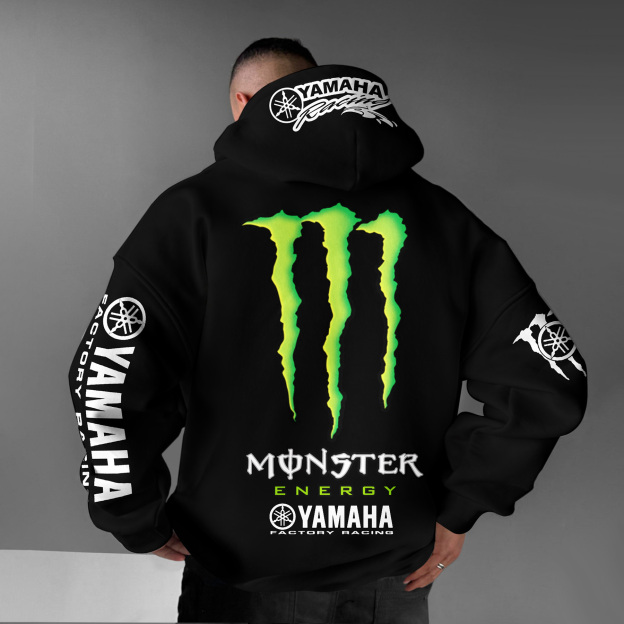 Oversize Racing Style Hoodie