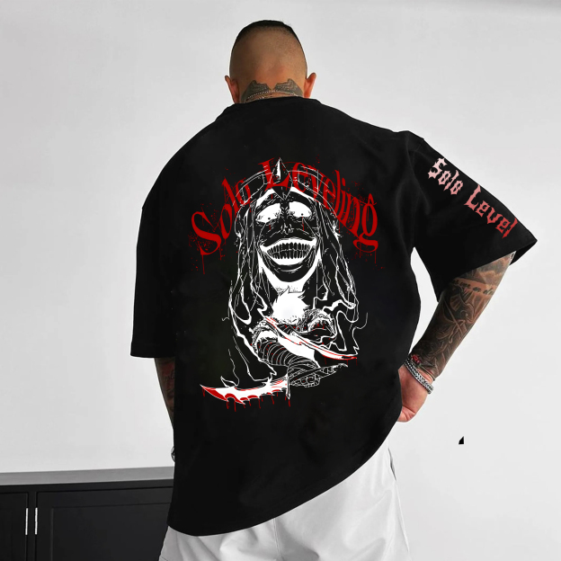 Unisex Anime Inspired Vintage T-Shirt