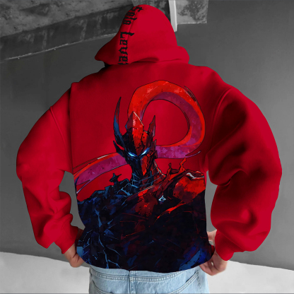 Unisex Anime Graphic Streetwear Vintage Hoodie