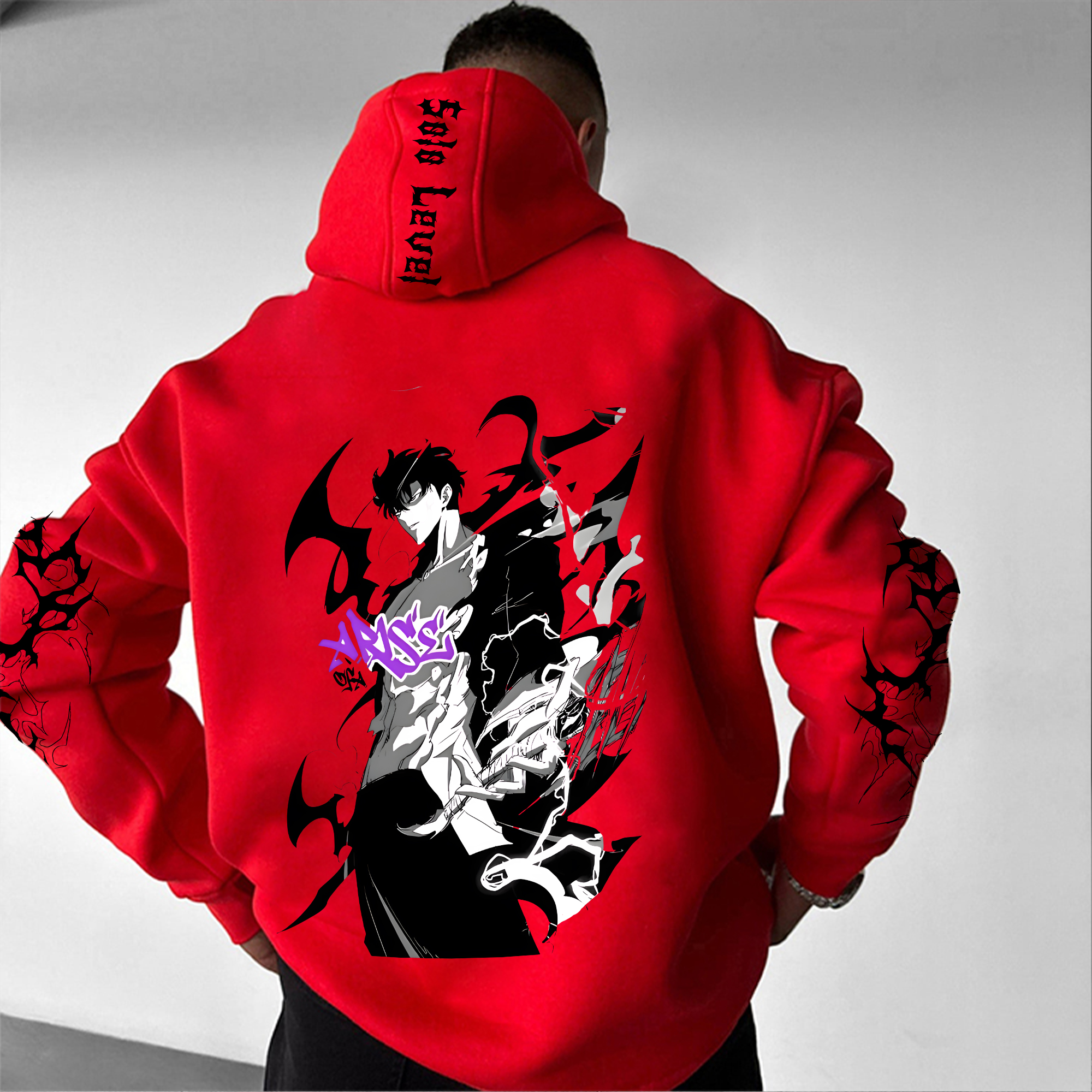 Unisex Anime Graphic Streetwear Vintage Hoodie