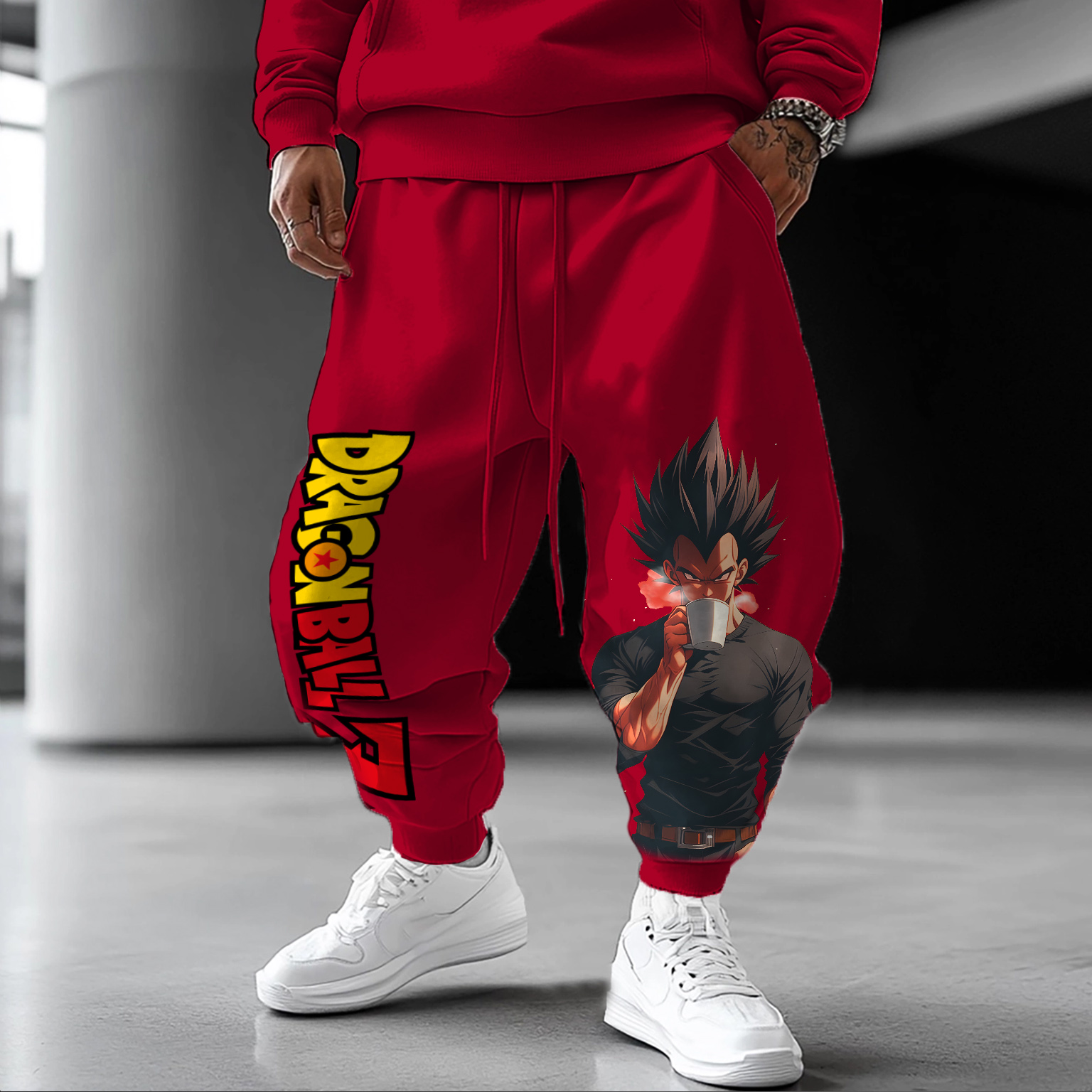 Unisex Casual Anime Streetwear Pants