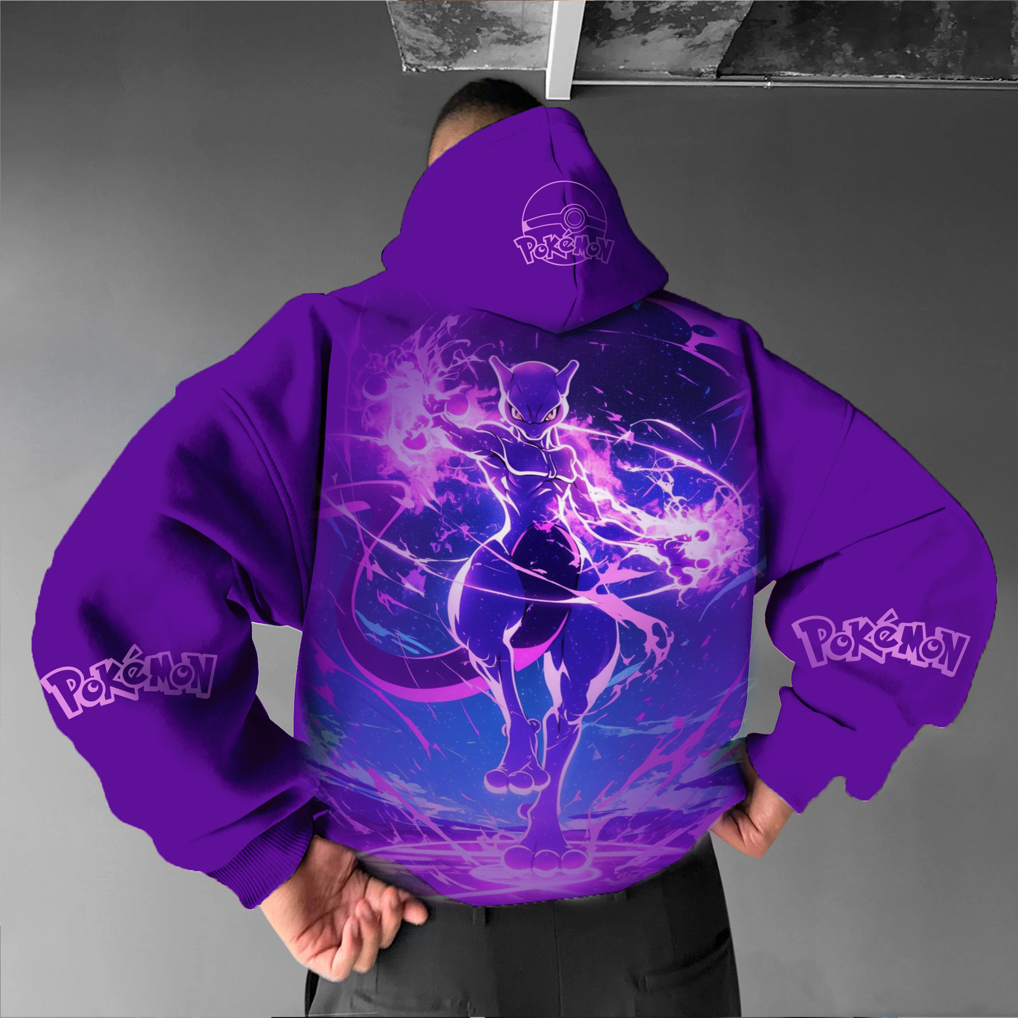 Unisex Anime Graphic Streetwear Vintage Hoodie